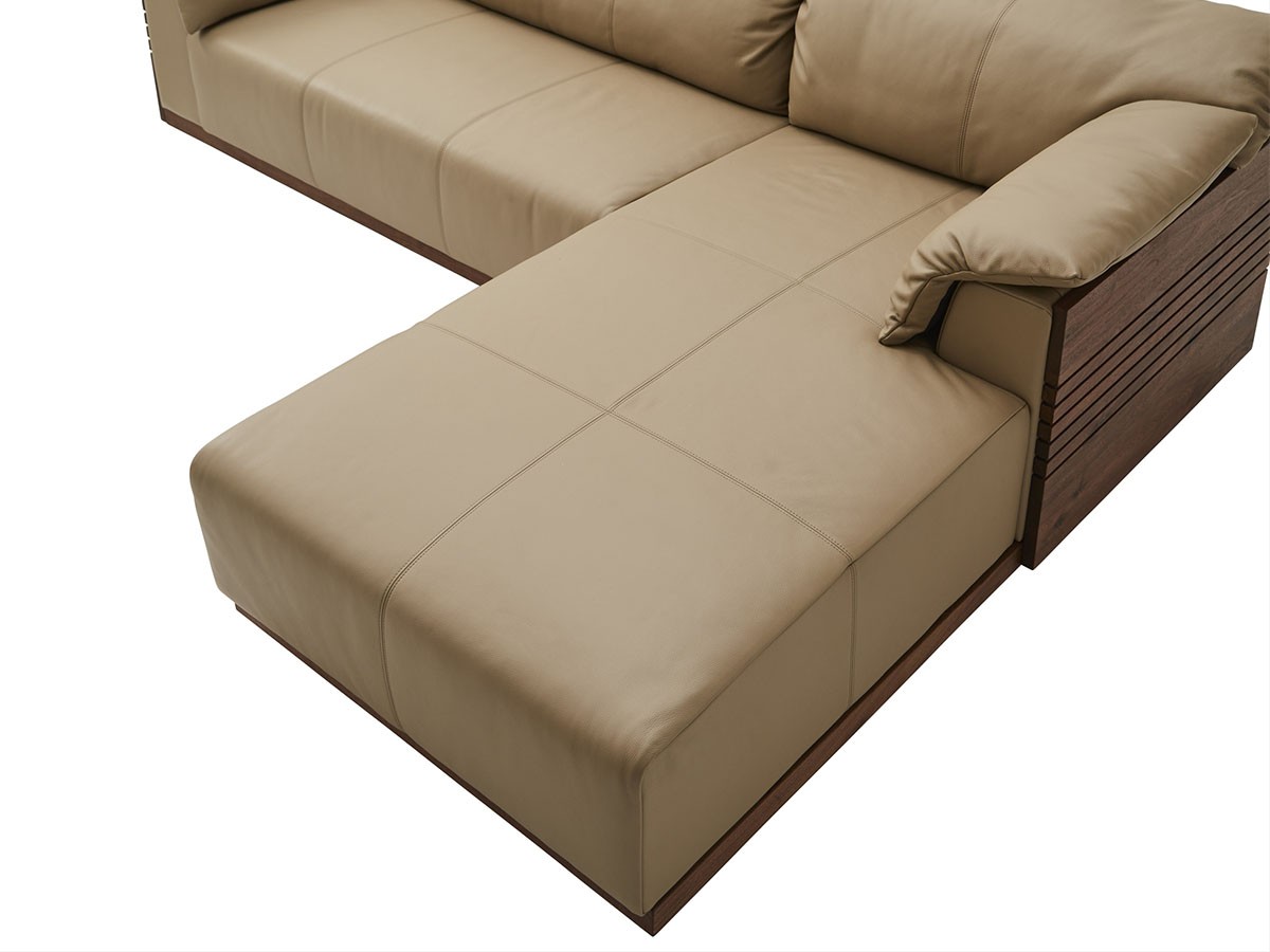 MARUSHO CORRENTE One Arm Sofa 159 + Chaise Longue 96 / マルショウ コレンテ ワンアームソファー 159 + シェーズロング 96 （ソファ > カウチソファ） 12