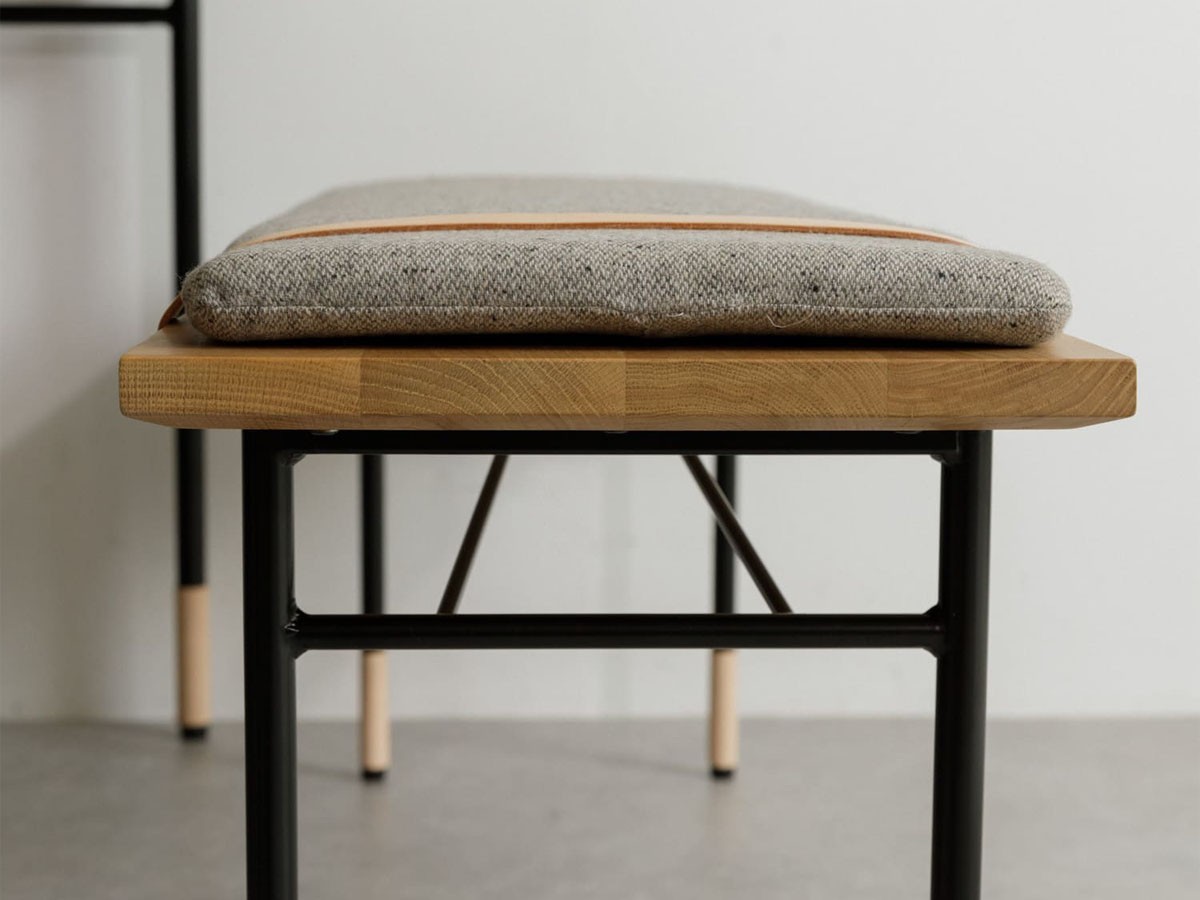 DOORS LIVING PRODUCTS DOORS × SYOTYL 
Luonka BENCH 1100 FAB / ドアーズリビングプロダクツ ルオンカ ベンチ 幅110cm （チェア・椅子 > ダイニングベンチ） 33