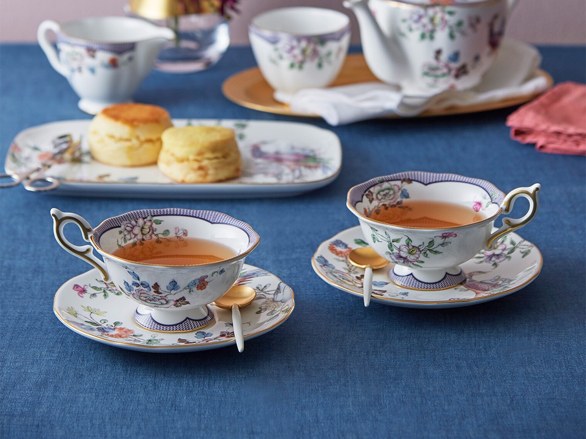 WEDGWOOD WONDERLUST FORTUNE
CUP & SAUCER + PLATE SET / ウェッジウッド ワンダーラスト フォーチュン
カップ & ソーサー + プレート 21cm セット （食器・テーブルウェア > コーヒーカップ・ティーカップ） 3