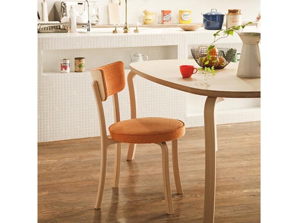 FUJI FURNITURE Cute Armless Chair / 冨士ファニチア キュート アームレスチェア （チェア・椅子 > ダイニングチェア） 2