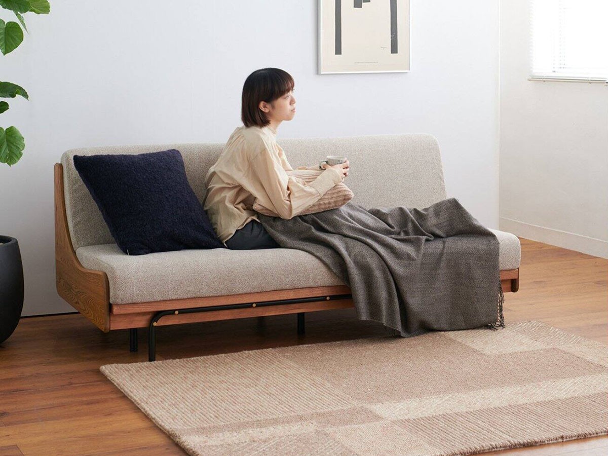 JOURNAL STANDARD FURNITURE HABITAT SOFA BED / ジャーナルスタンダードファニチャー ハビタ ソファベッド 幅180cm （ソファ > ソファベッド） 11