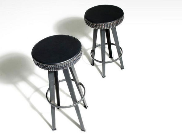 DIESEL LIVING with MOROSO BAR STUD HIGH STOOL / ディーゼルリビング