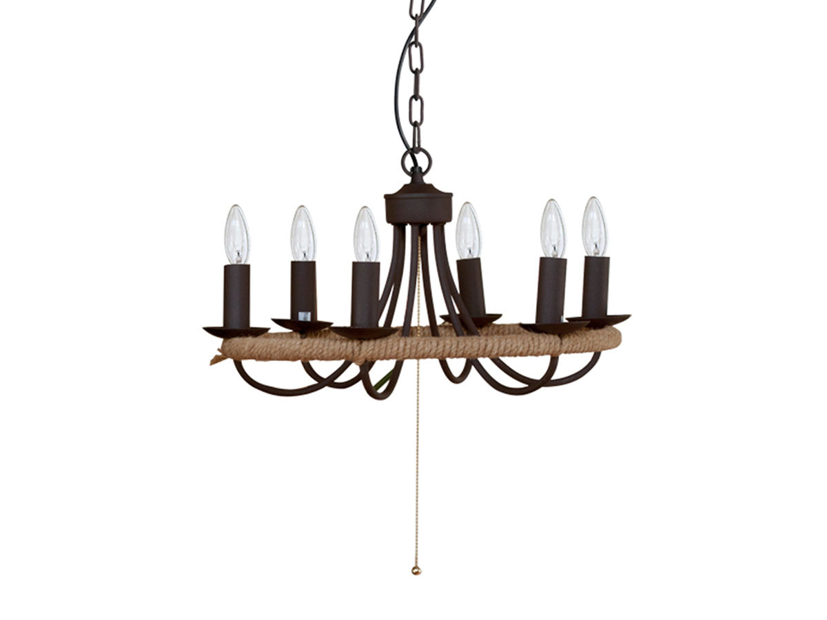 HERMOSA CIRCLE ROPE CHANDELIER