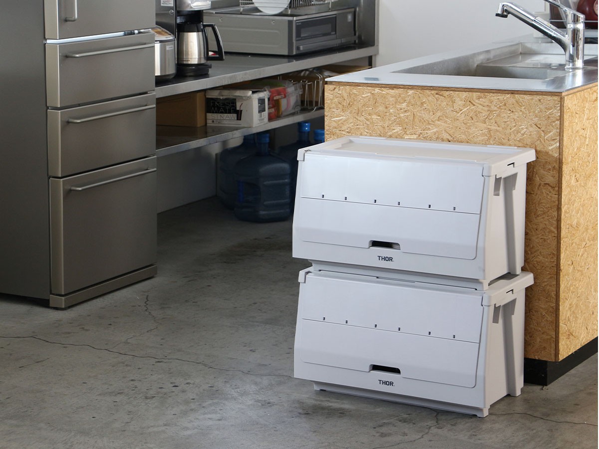 THOR STACKING SHELF CONTAINER SET / ソー スタッキング シェルフ コンテナセット 50L （収納家具 > ラック・シェルフ） 30