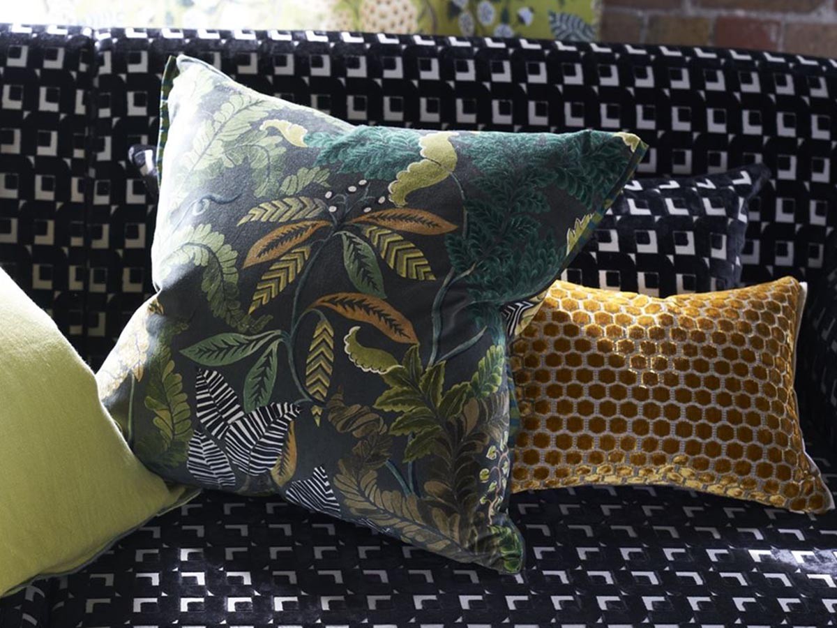 DESIGNERS GUILD Jabot Cushion / デザイナーズギルド ジャボ クッション 40 × 30cm （クッション > クッション・クッションカバー） 10