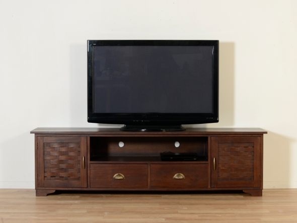 KAJA LIBRA Woven Long TV Board / カジャ リブラ ウィーブン ロング TVボード 幅180cm （テレビボード・テレビ台 > テレビ台・ローボード） 4
