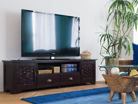 KAJA LIBRA Woven Long TV Board / カジャ リブラ ウィーブン ロング TVボード 幅180cm （テレビボード・テレビ台 > テレビ台・ローボード） 3