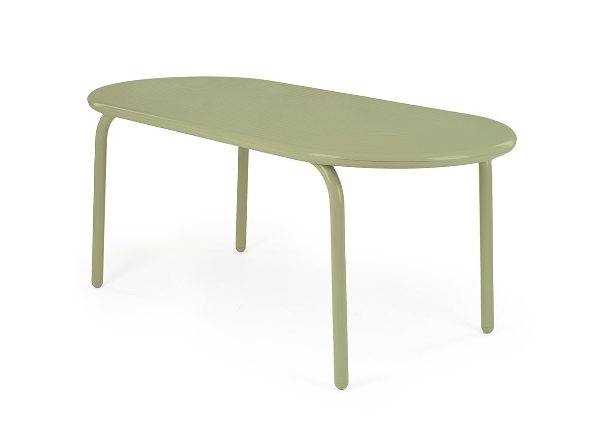 Tom Dixon. Groove Obround Table 185 / トム・ディクソン グルーヴ オブラウンドテーブル 185 （ガーデンファニチャー・屋外家具 > ガーデンテーブル・アウトドアテーブル） 1