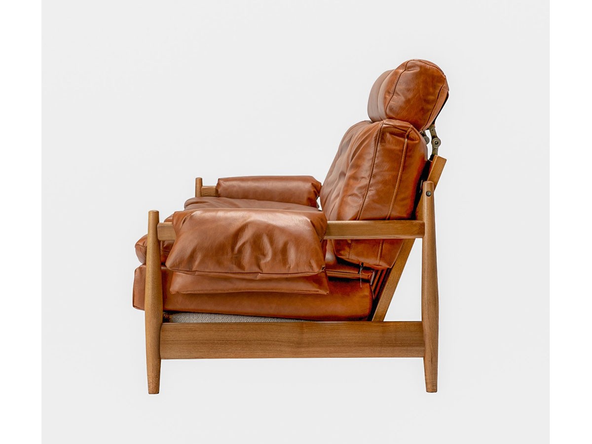 JOURNAL STANDARD FURNITURE MADEIRA SOFA P.U Leather / ジャーナルスタンダードファニチャー マデイラ ソファ ポリウレタンレザー （ソファ > 二人掛けソファ） 10