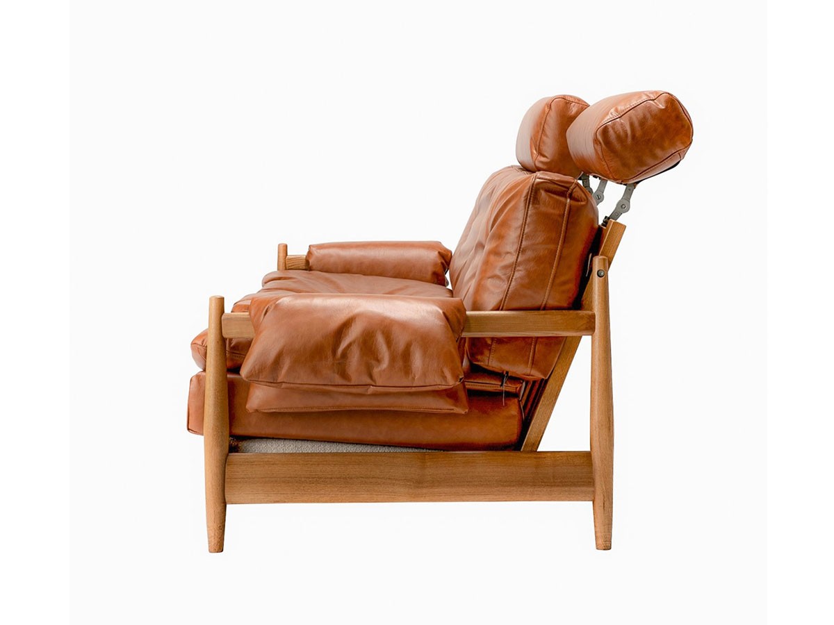 JOURNAL STANDARD FURNITURE MADEIRA SOFA P.U Leather / ジャーナルスタンダードファニチャー マデイラ ソファ ポリウレタンレザー （ソファ > 二人掛けソファ） 12