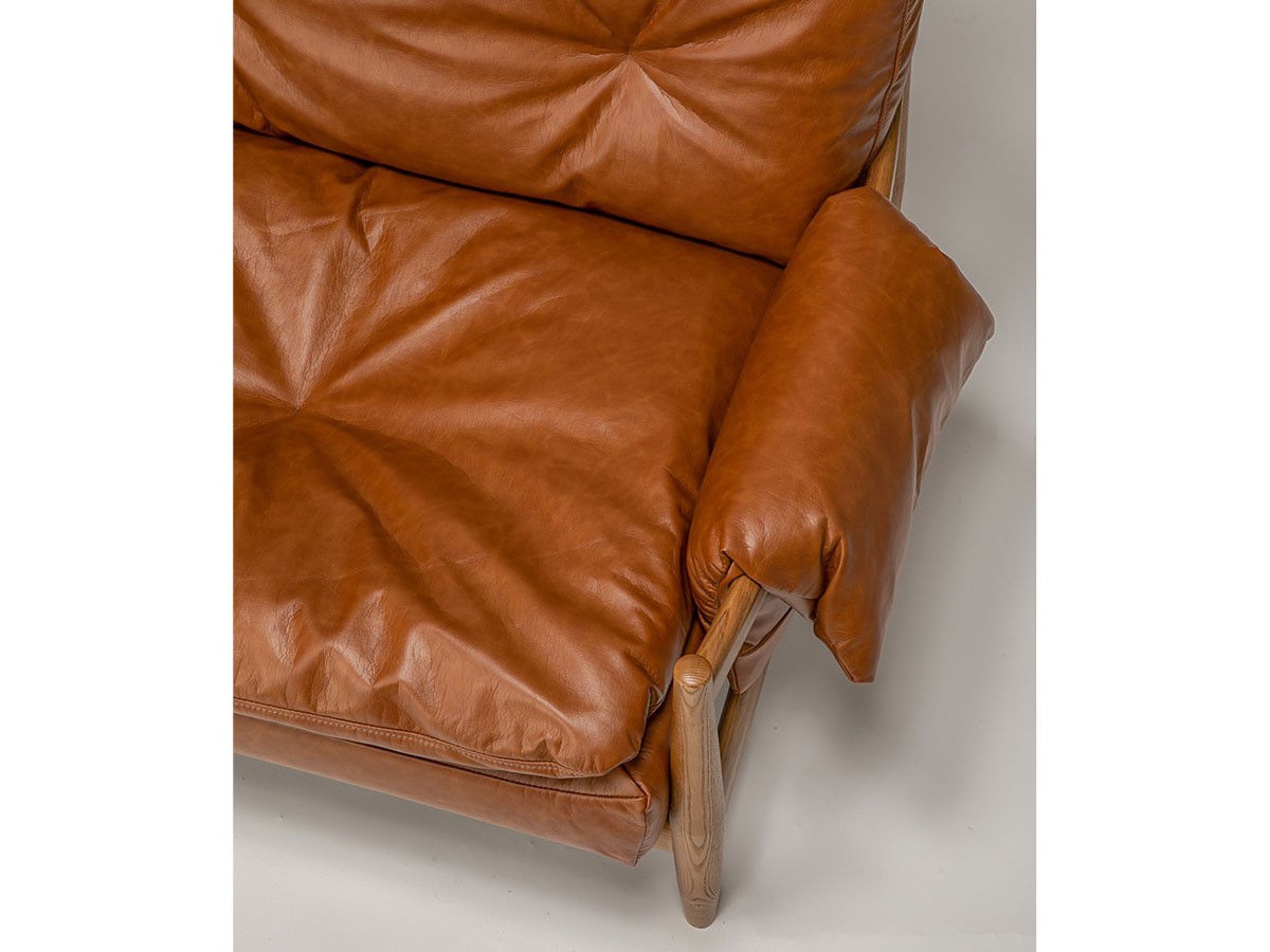 JOURNAL STANDARD FURNITURE MADEIRA SOFA P.U Leather / ジャーナルスタンダードファニチャー マデイラ ソファ ポリウレタンレザー （ソファ > 二人掛けソファ） 16