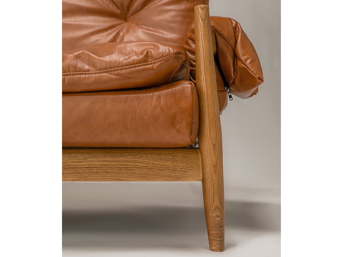 JOURNAL STANDARD FURNITURE MADEIRA SOFA P.U Leather / ジャーナルスタンダードファニチャー マデイラ ソファ ポリウレタンレザー （ソファ > 二人掛けソファ） 18