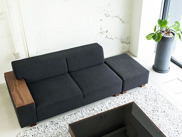 FLANNEL SOFA BRICK ONE ARM SOFA / フランネルソファ ブリック 2.5人 