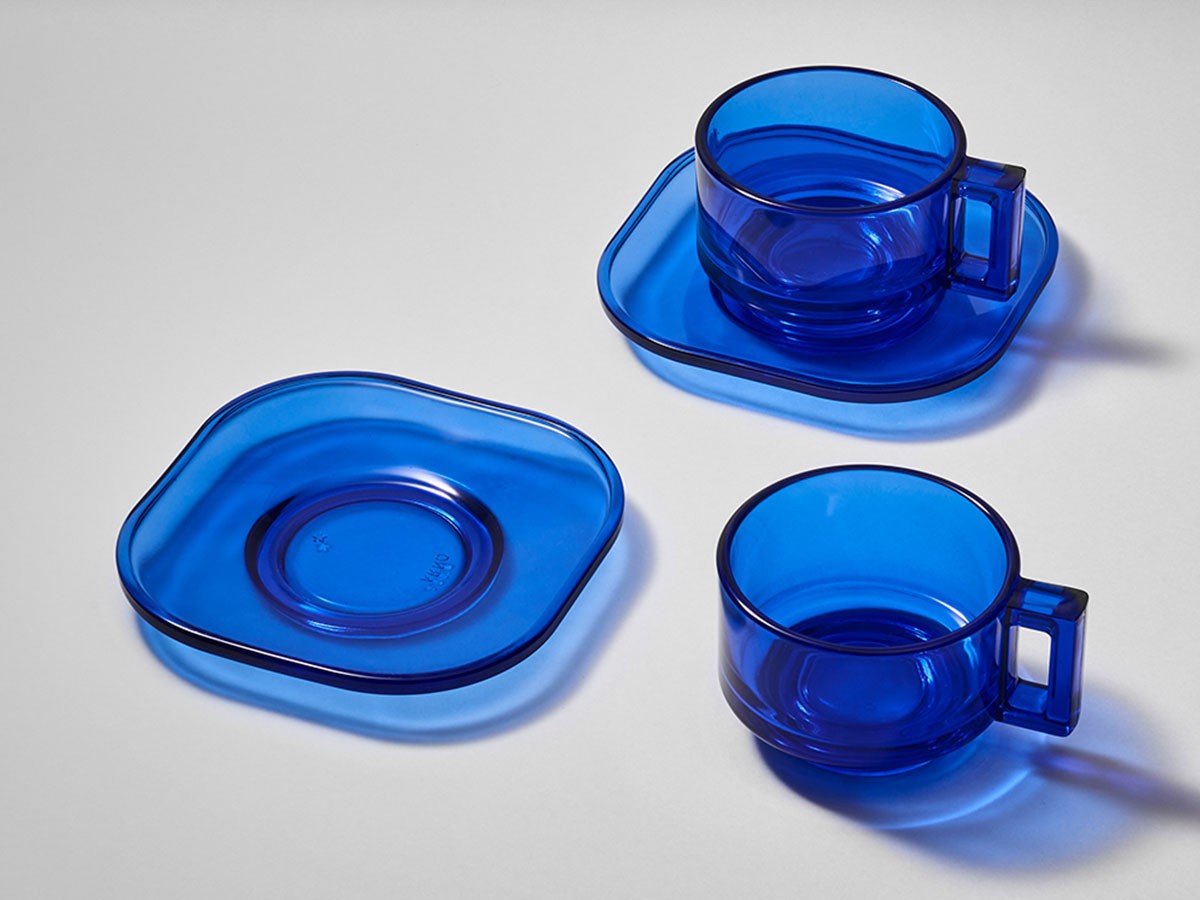 ARNO GLASS Cup & Saucer Cobalt / アルノグラス カップ & ソーサー（コバルト） （食器・テーブルウェア > コーヒーカップ・ティーカップ） 6