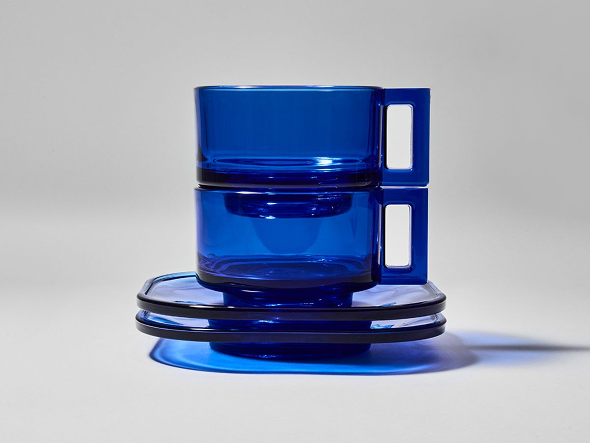 ARNO GLASS Cup & Saucer Cobalt / アルノグラス カップ & ソーサー（コバルト） （食器・テーブルウェア > コーヒーカップ・ティーカップ） 5
