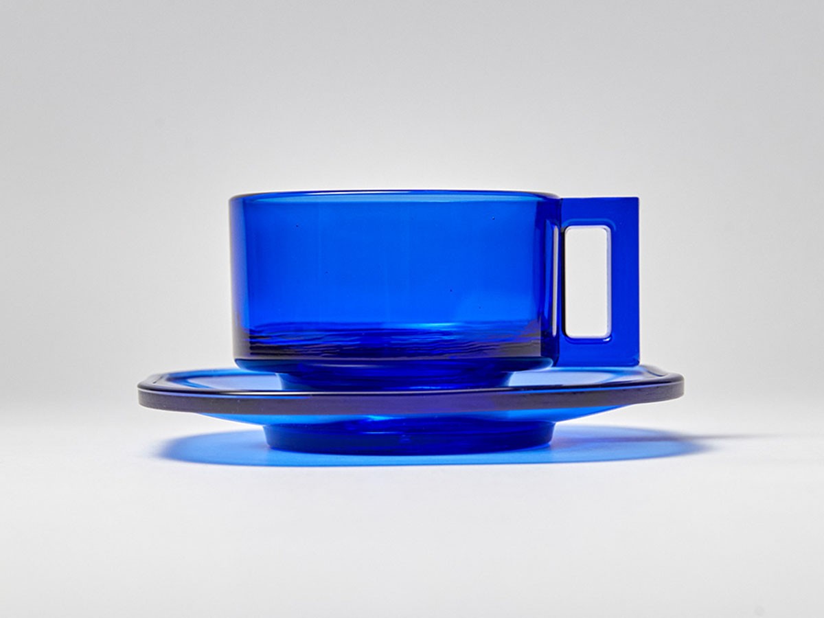 ARNO GLASS Cup & Saucer Cobalt / アルノグラス カップ & ソーサー（コバルト） （食器・テーブルウェア > コーヒーカップ・ティーカップ） 4