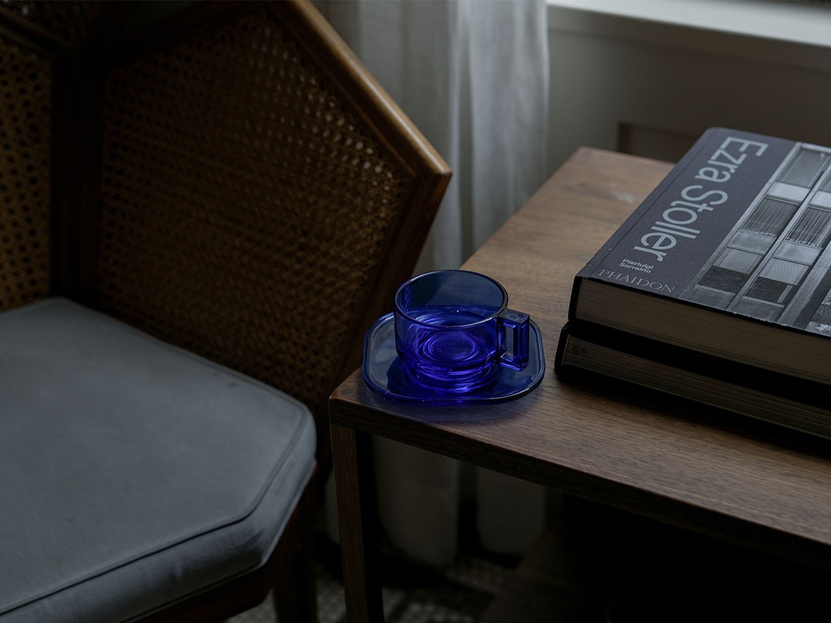ARNO GLASS Cup & Saucer Cobalt / アルノグラス カップ & ソーサー（コバルト） （食器・テーブルウェア > コーヒーカップ・ティーカップ） 2
