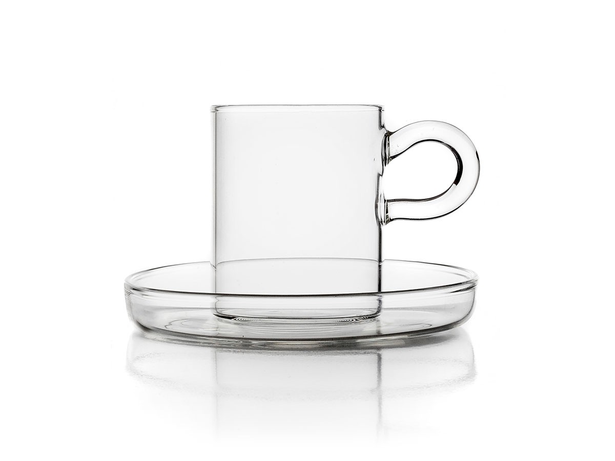 ICHENDORF MILANO Piuma Coffee Cup with Saucer 2pcs / イッケンドルフ・ミラノ ピウマ デミタスカップ & ソーサー 100ml ペアセット （食器・テーブルウェア > コーヒーカップ・ティーカップ） 3