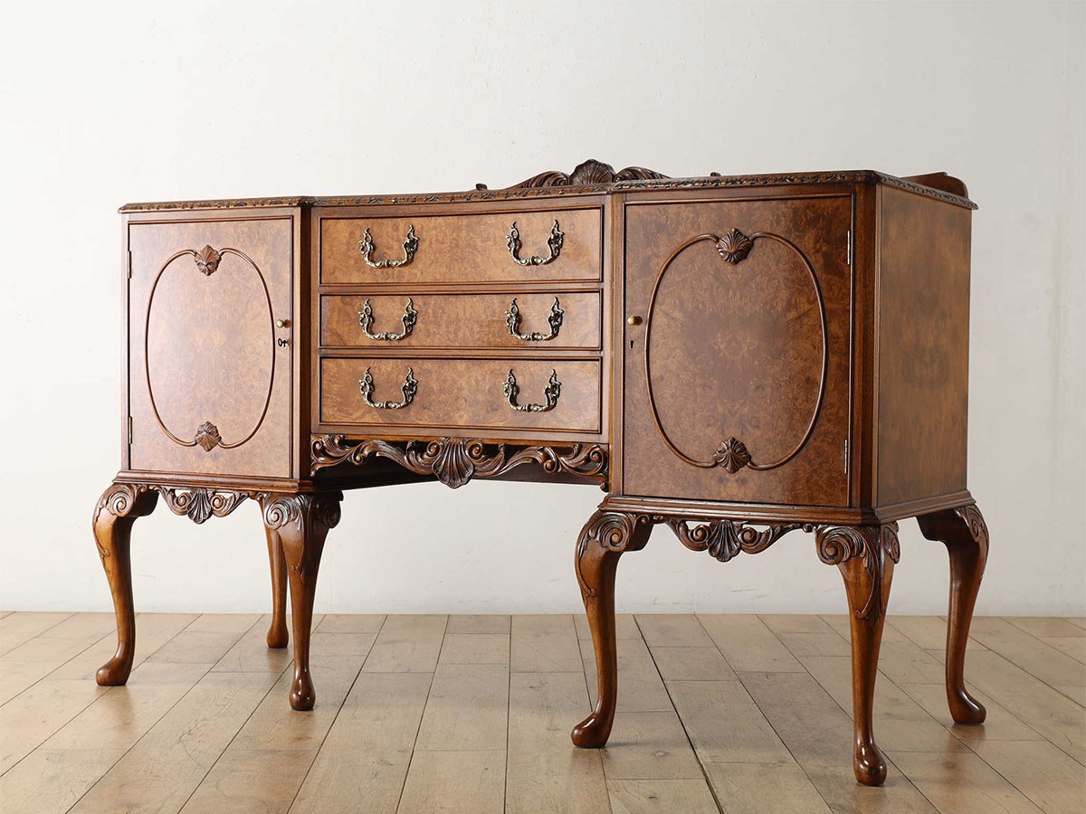 Lloyd's Antiques Real Antique
Q/A Sideboard / ロイズ・アンティークス 英国アンティーク家具
Q/Aサイドボード （収納家具 > サイドボード・リビングボード） 5