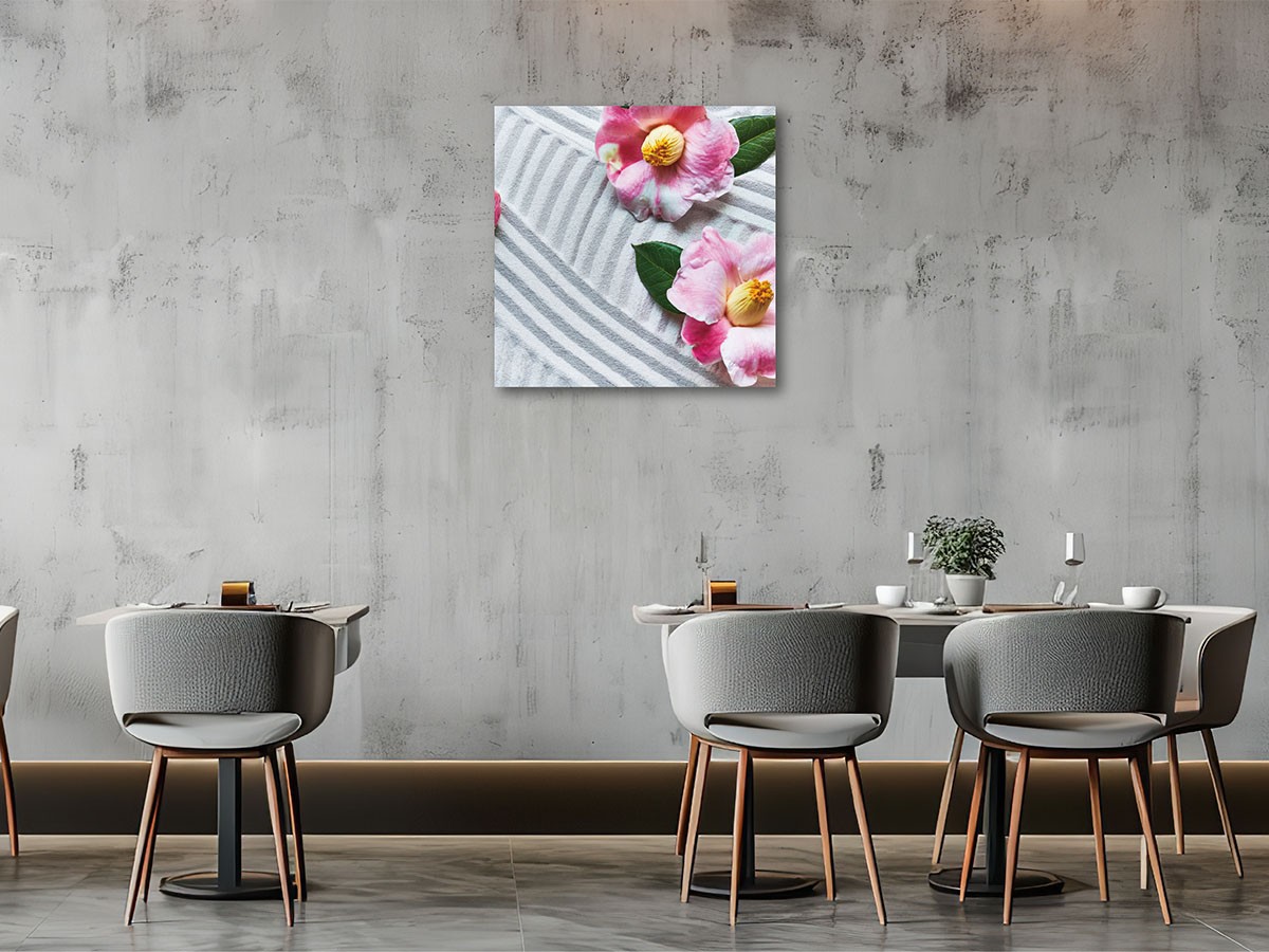 YOKO Takeuchi Zen Petals Tsubaki / ヨウコ タケウチ ゼンペタルズ 椿 スクエア （アート・オブジェ > フォトパネル・フォトアート） 2