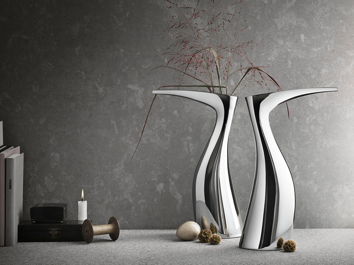 Georg Jensen Masterpieces Ibis Vase ジョージ ジェンセン マスターピース アイビス ヴェース インテリア 家具通販 Flymee