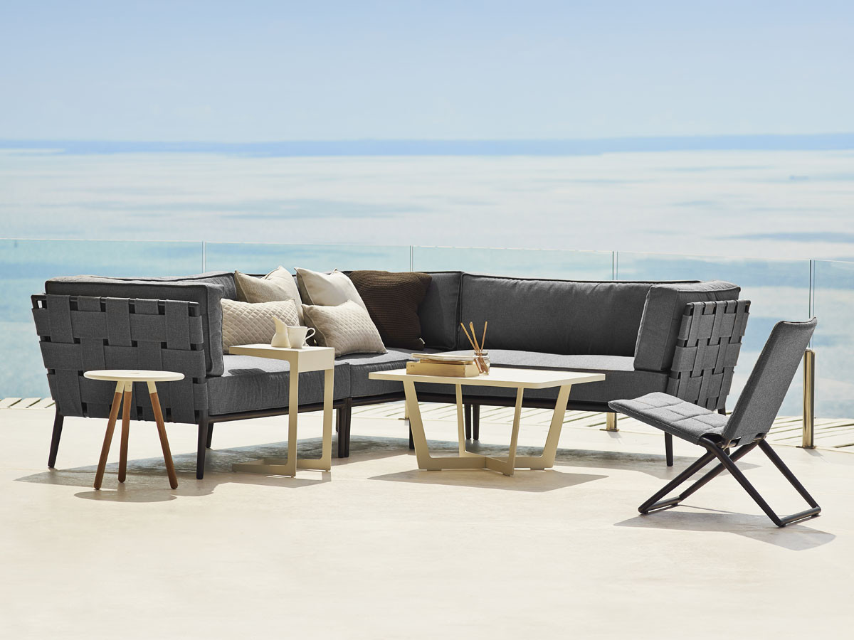 Cane-line Time Out Coffee Table Large / ケインライン タイムアウト コーヒーテーブル ラージ （ガーデンファニチャー・屋外家具 > ガーデンテーブル・アウトドアテーブル） 4