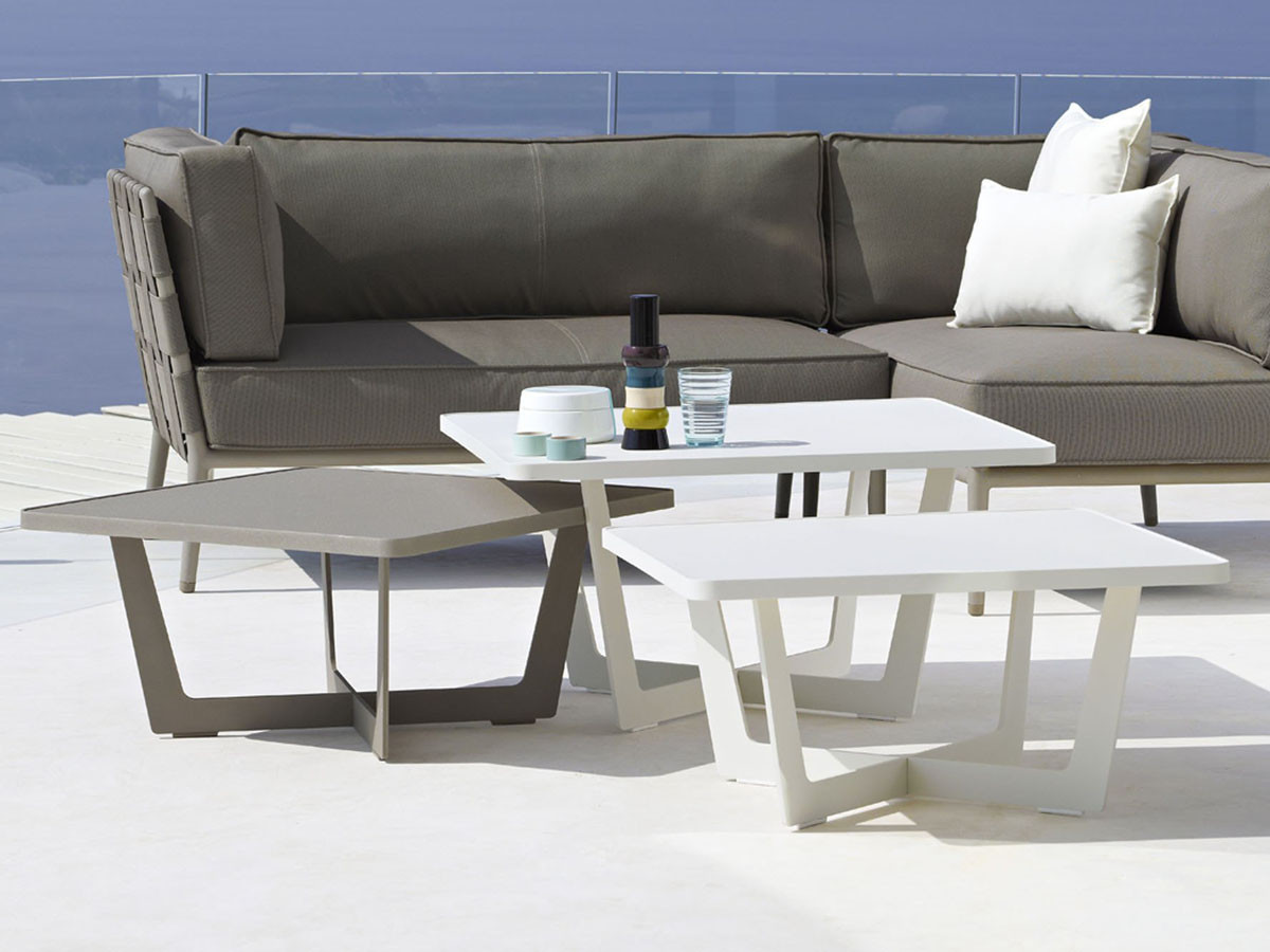 Cane-line Time Out Coffee Table Large / ケインライン タイムアウト コーヒーテーブル ラージ （ガーデンファニチャー・屋外家具 > ガーデンテーブル・アウトドアテーブル） 9