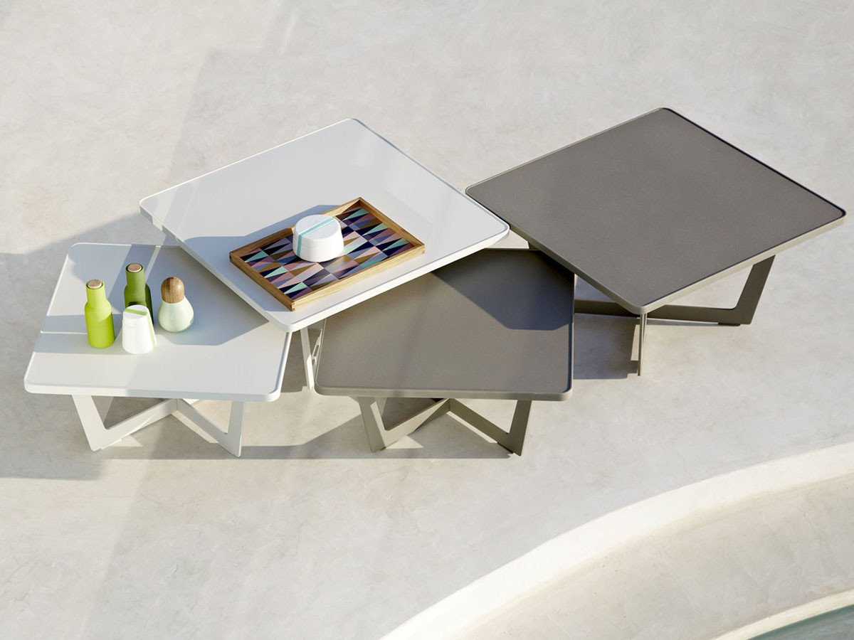 Cane-line Time Out Coffee Table Large / ケインライン タイムアウト コーヒーテーブル ラージ （ガーデンファニチャー・屋外家具 > ガーデンテーブル・アウトドアテーブル） 8