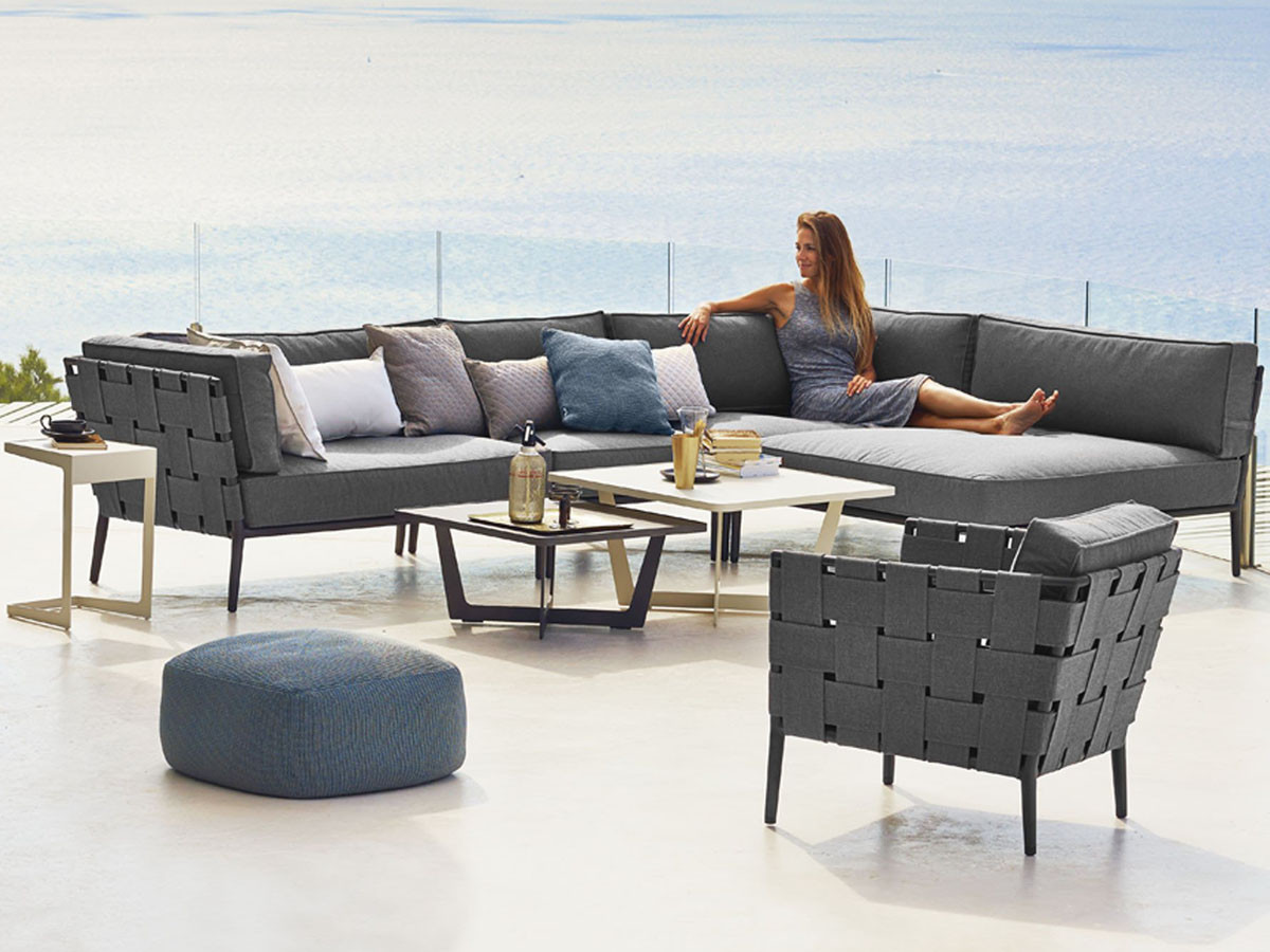 Cane-line Time Out Coffee Table Large / ケインライン タイムアウト コーヒーテーブル ラージ （ガーデンファニチャー・屋外家具 > ガーデンテーブル・アウトドアテーブル） 6