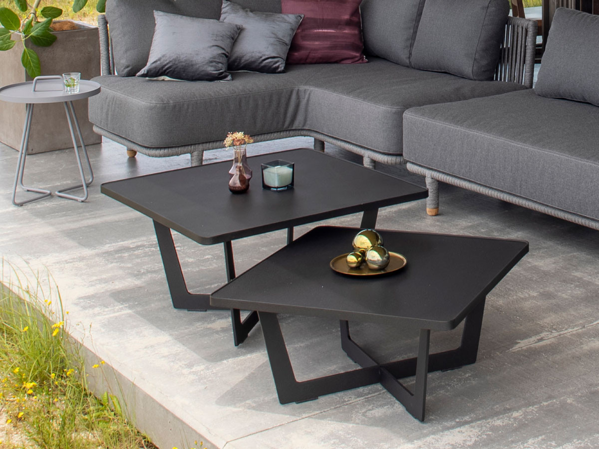 Cane-line Time Out Coffee Table Large / ケインライン タイムアウト コーヒーテーブル ラージ （ガーデンファニチャー・屋外家具 > ガーデンテーブル・アウトドアテーブル） 14