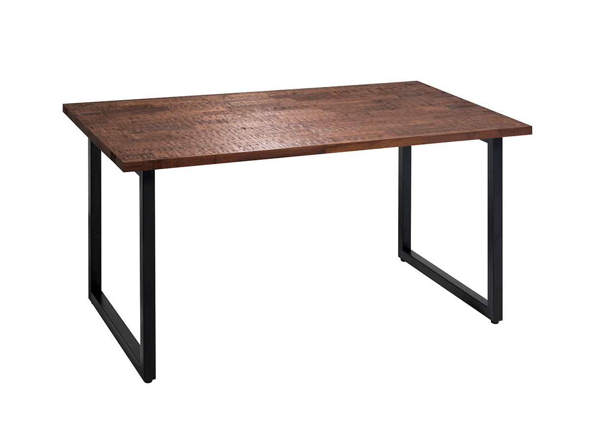 DINING TABLE / ダイニングテーブル f58101（ウォールナット天板 / スプーンカット加工） （テーブル > ダイニングテーブル） 1