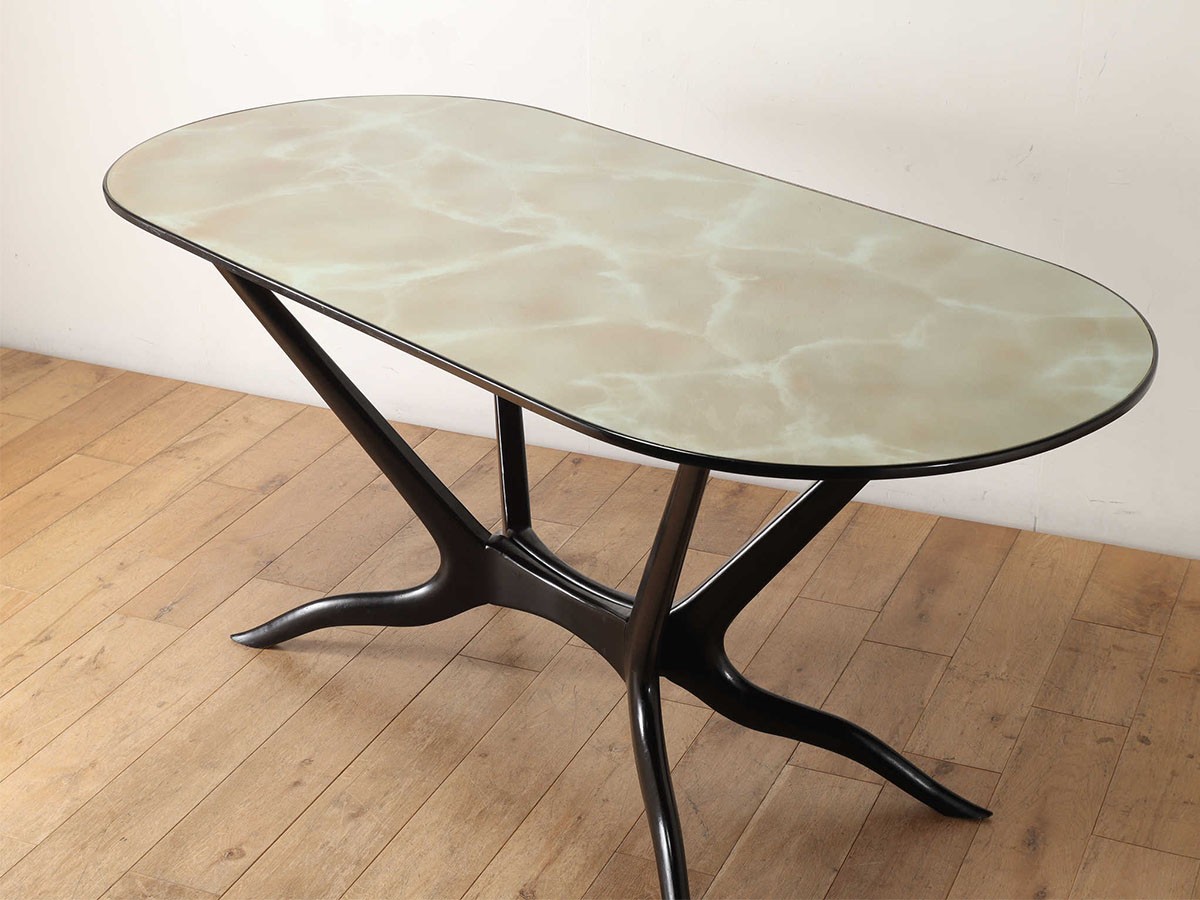 Lloyd's Antiques Real Antique
Italian Glass Top Table / ロイズ・アンティークス イタリアアンティーク家具
イタリアン グラストップテーブル （テーブル > ダイニングテーブル） 5