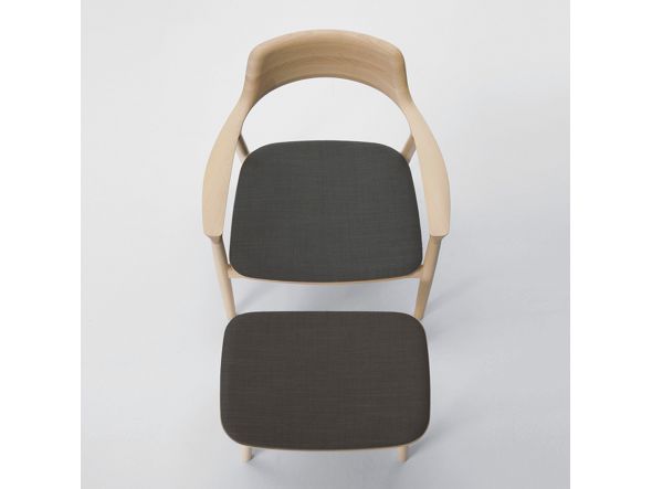 HIROSHIMA Lounge Chair / ヒロシマ ラウンジチェア 張座（オーク） （チェア・椅子 > ラウンジチェア） 7