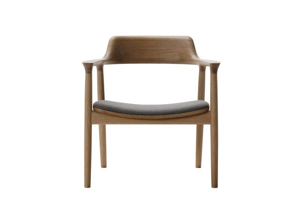 HIROSHIMA Lounge Chair / ヒロシマ ラウンジチェア 張座（オーク） （チェア・椅子 > ラウンジチェア） 1