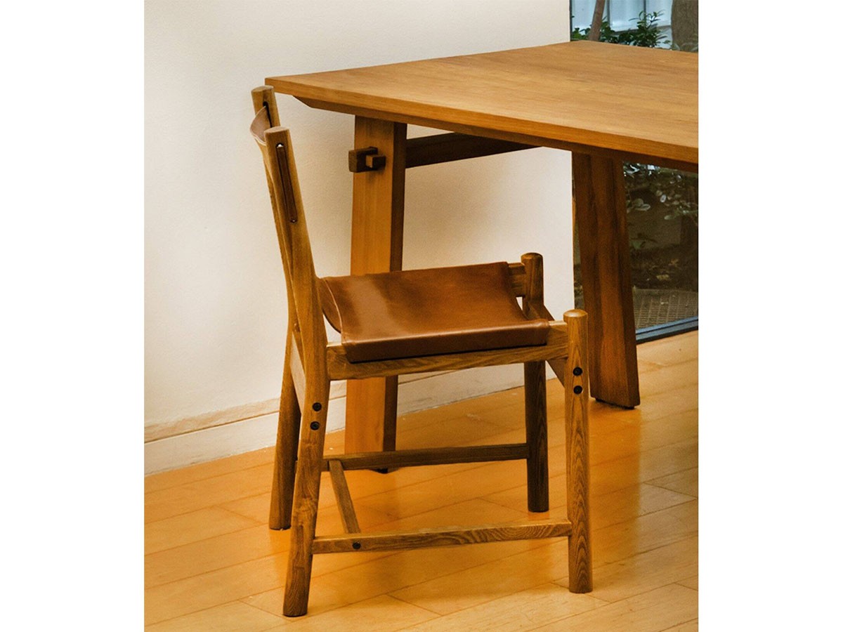 JOURNAL STANDARD FURNITURE COLTON SIDE CHAIR Leather