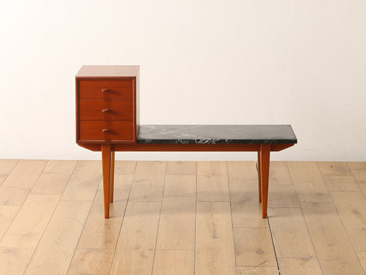 Lloyd's Antiques Real Antique Marble Top Chest Table / ロイズ