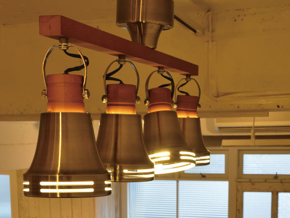 Wood Bell 4bulb Ceiling Spot Light / ウッドベル 4灯シーリングスポットライト （ライト・照明 > シーリングライト） 7