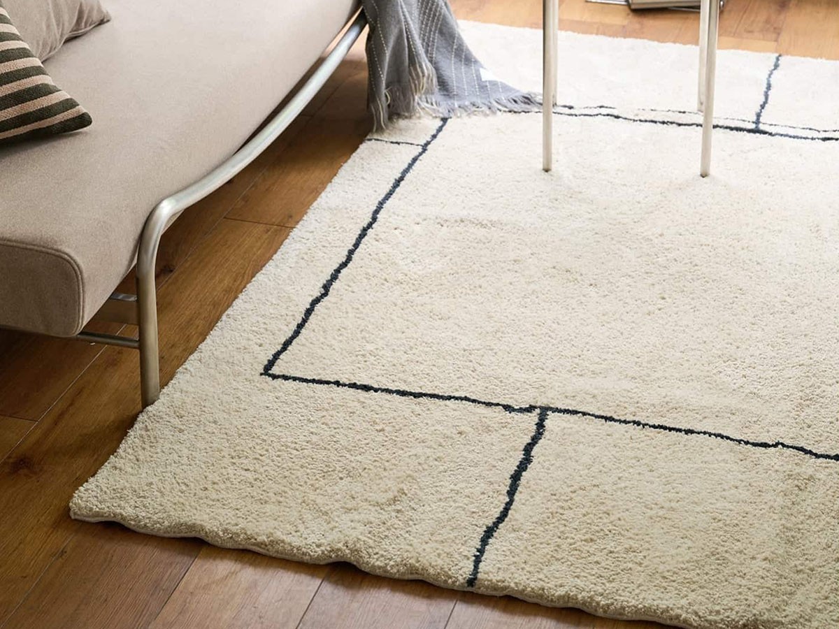 JOURNAL STANDARD FURNITURE IVRY RUG / ジャーナルスタンダードファニチャー イブリー ラグ （ラグ・カーペット > ラグ・カーペット・絨毯） 8