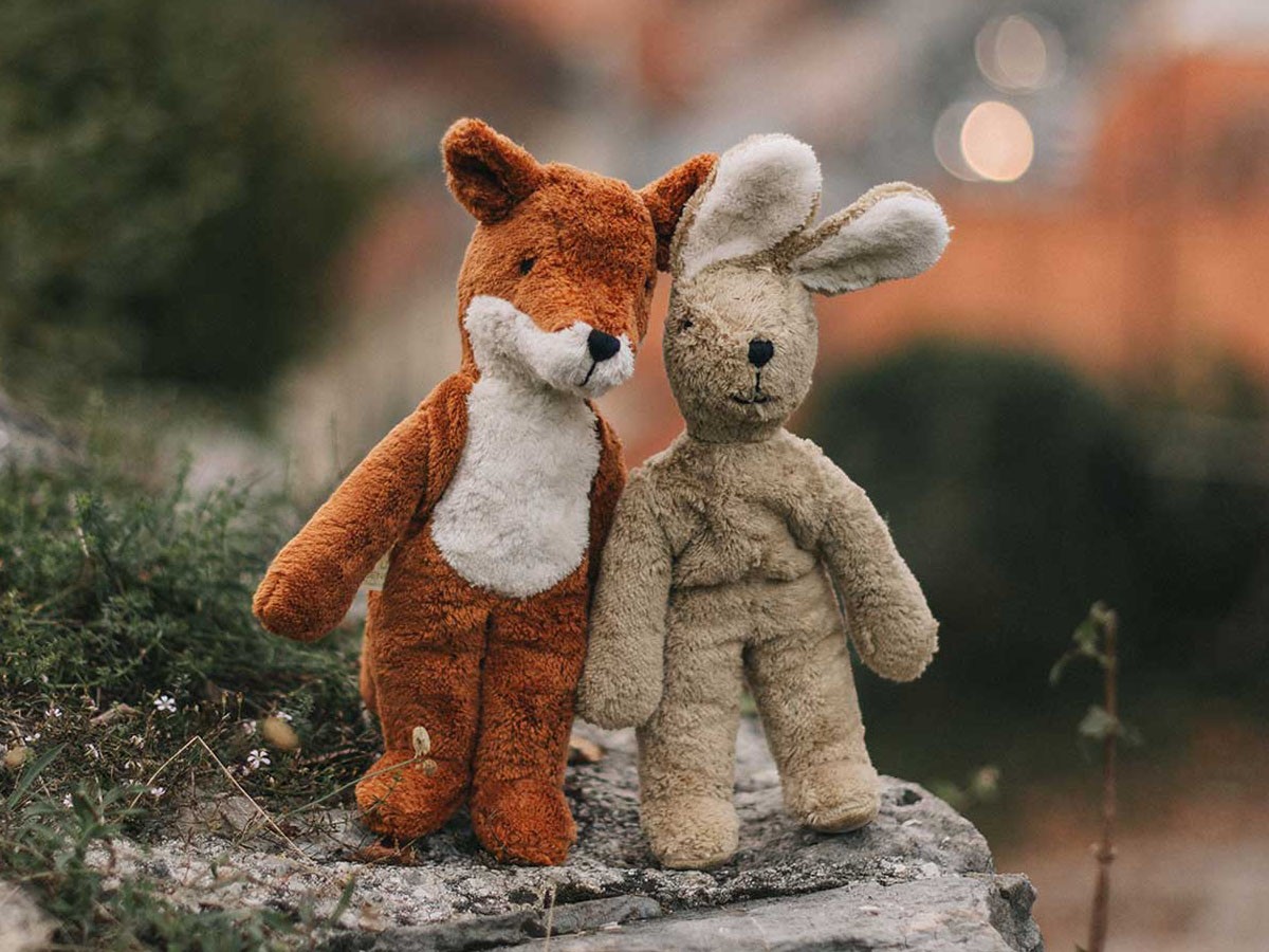 SENGER Naturwelt Floppy Animal Fox / ゼンガーナチュウェルト フロッピーアニマル フォックス S （キッズ家具・ベビー用品 > おもちゃ・玩具） 2