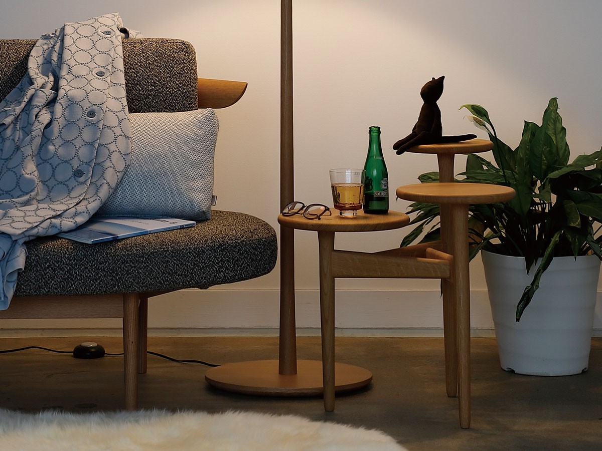 日進木工 ac-cent SIDE TABLE / にっしんもっこう アクセント サイド