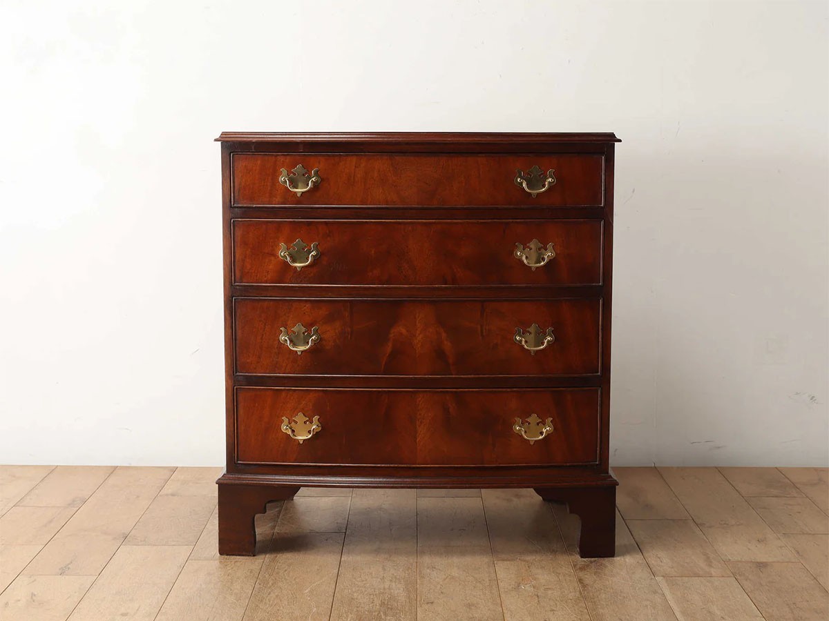 Lloyd's Antiques Real Antique Bowfront Chest / ロイズ 