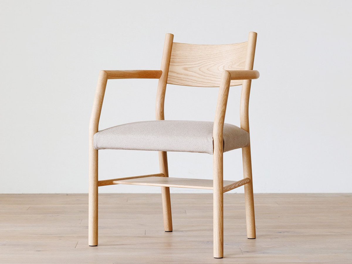 HIRASHIMA TIPO Shelf Arm Chair / ヒラシマ ティーポ シェルフアームチェア （チェア・椅子 > ダイニングチェア） 6