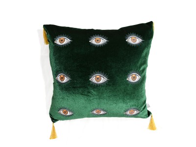 AFTERU VELOR CUSHION COVER SOUVENIR / アフターユー ベロア