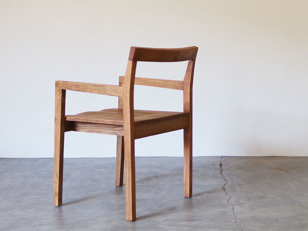 LIFE FURNITURE SQ OAK CHAIR / ライフファニチャー SQ オーク チェア （チェア・椅子 > ダイニングチェア） 3