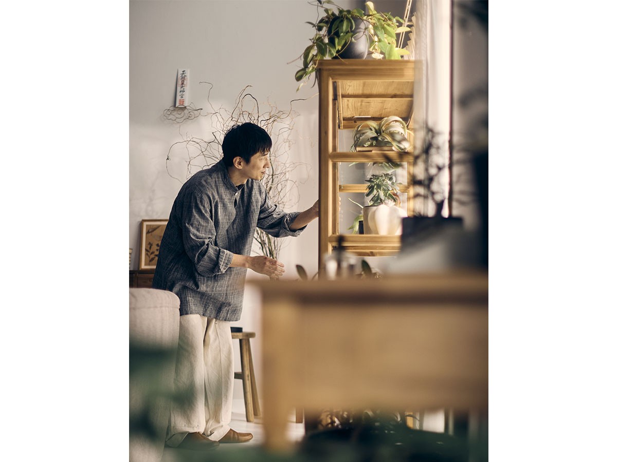 Knot antiques SURIKA GLASS CABINET / ノットアンティークス スリカ ガラス キャビネット 幅120cm （収納家具 > キャビネット） 17