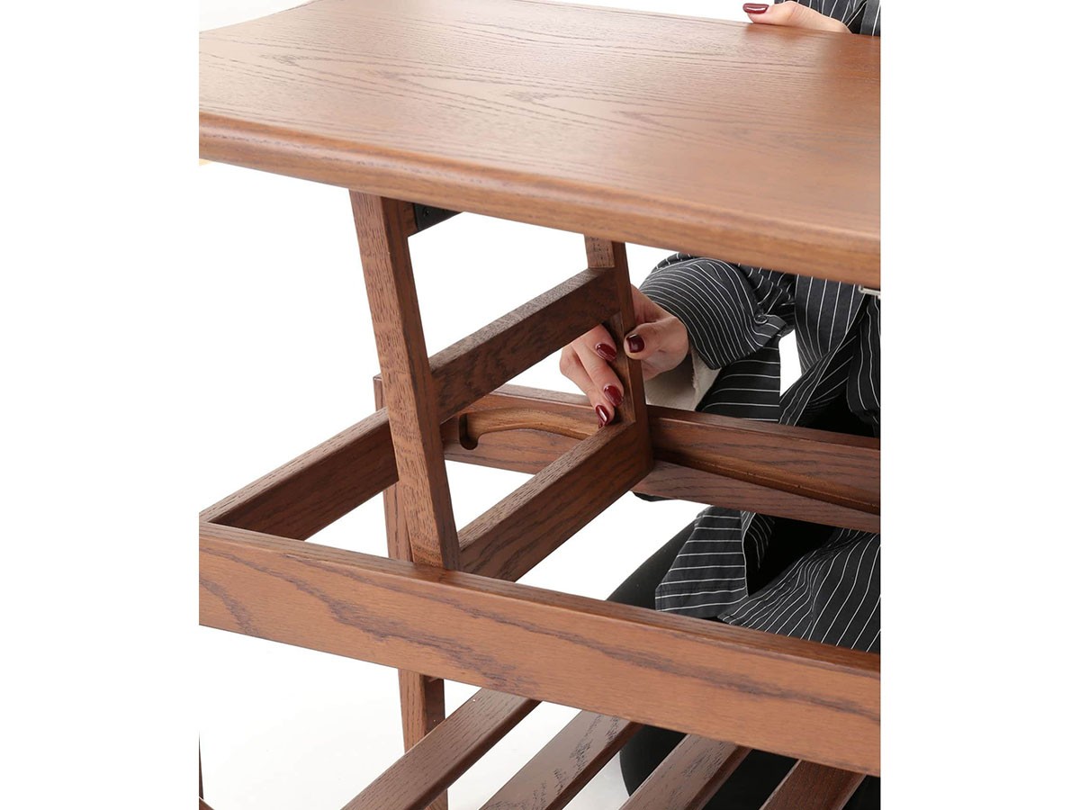 JOURNAL STANDARD FURNITURE ALVESTA LIFTING TABLE / ジャーナルスタンダードファニチャー アルベスタ リフティングテーブル （テーブル > ローテーブル・リビングテーブル・座卓） 12