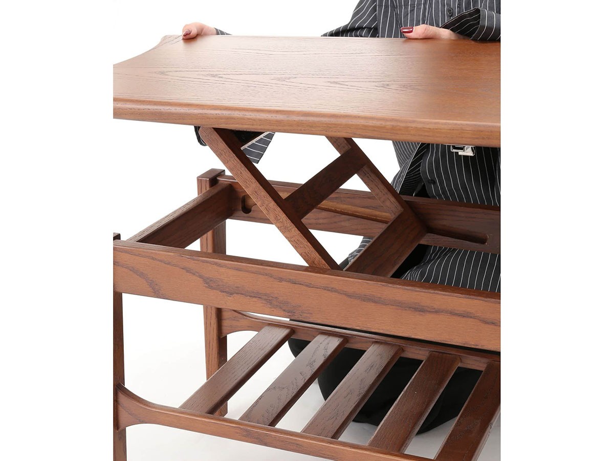 JOURNAL STANDARD FURNITURE ALVESTA LIFTING TABLE / ジャーナルスタンダードファニチャー アルベスタ リフティングテーブル （テーブル > ローテーブル・リビングテーブル・座卓） 11