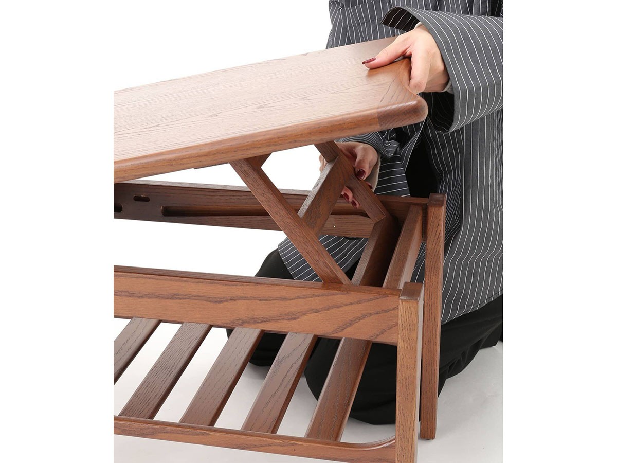 JOURNAL STANDARD FURNITURE ALVESTA LIFTING TABLE / ジャーナルスタンダードファニチャー アルベスタ リフティングテーブル （テーブル > ローテーブル・リビングテーブル・座卓） 10