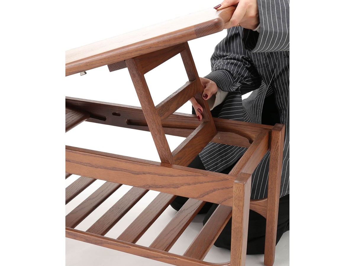 JOURNAL STANDARD FURNITURE ALVESTA LIFTING TABLE / ジャーナルスタンダードファニチャー アルベスタ リフティングテーブル （テーブル > ローテーブル・リビングテーブル・座卓） 9