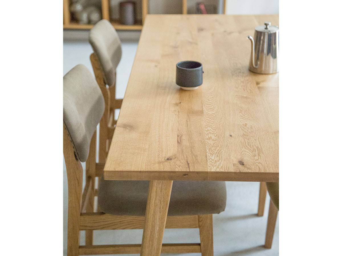 Easy Life MEATH DINING TABLE / イージーライフ ミース ダイニングテーブル
スクエア天板 + No.1脚（木角脚） （テーブル > ダイニングテーブル） 17